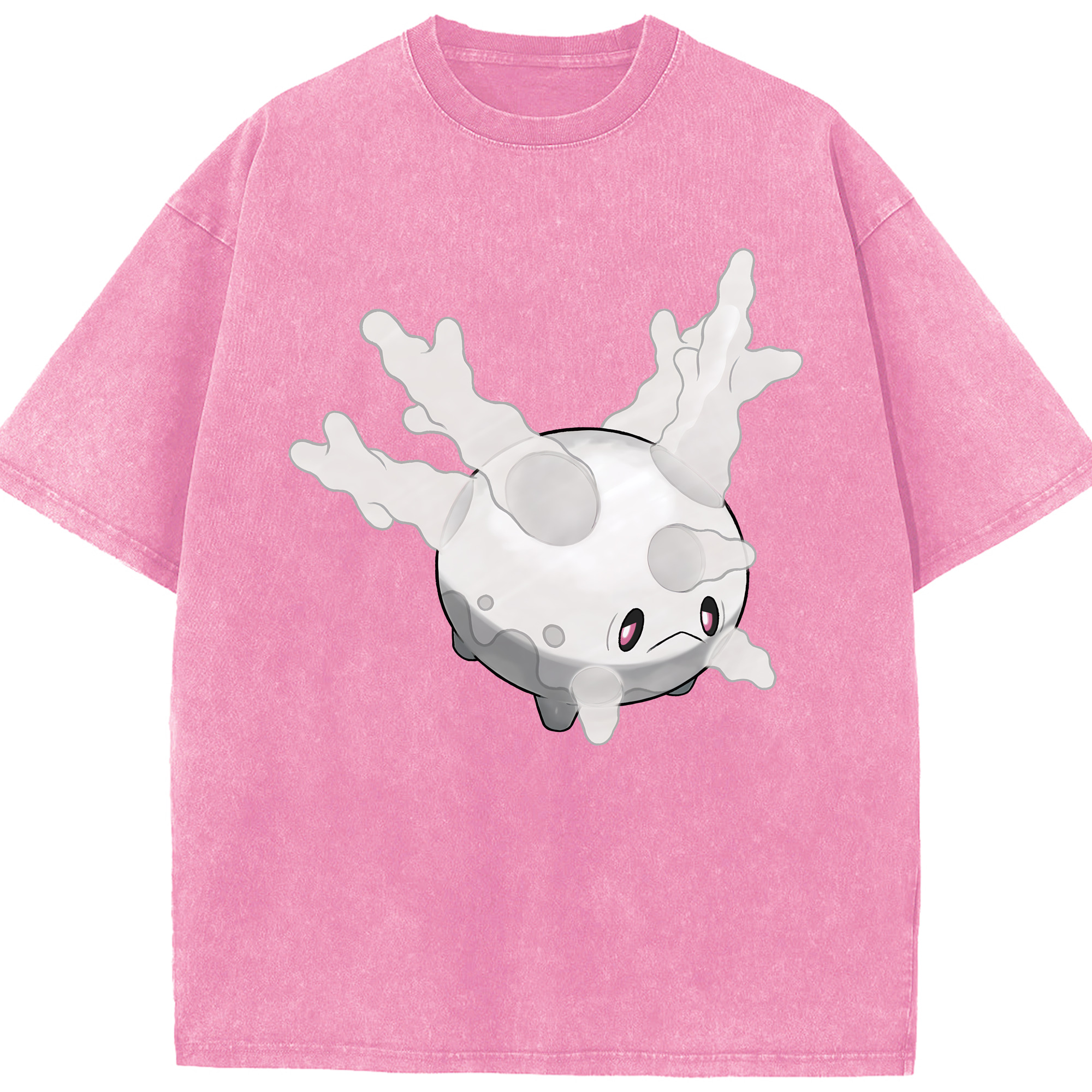 （画像用） ポケットモンスター Pokémon 綿100% ヴィンテージ風 半袖Tシャツ（フロントプリント）